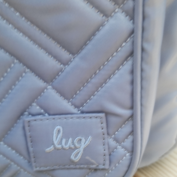 Lug Quilted Puddle Jumper Duffel Bag in Blue - Picture 7 of 10